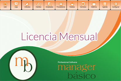 Manager Básico Programa para peluquería y estética